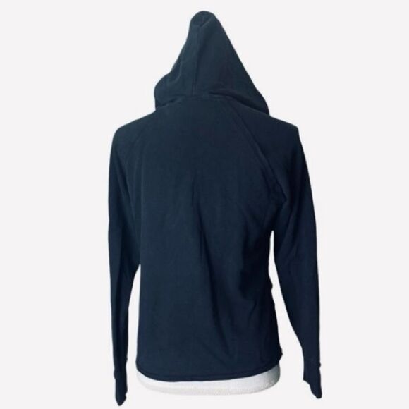 Urban Outfitters Womens Black Don't Call Me Zip-Up Hoodie Size Small Petite - Picture 4 of 5